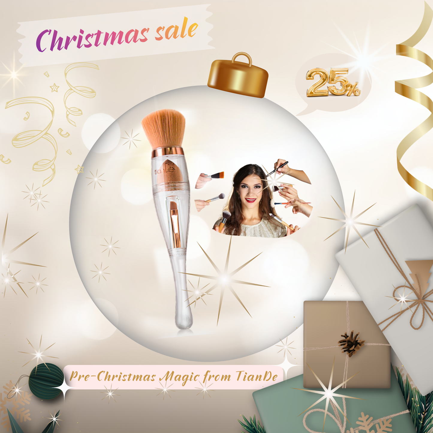 -25% Πινέλο 3σε1