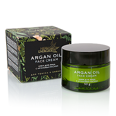 17102 Κρέμα προσώπου με αργανέλαιο Herbal Energies 50g