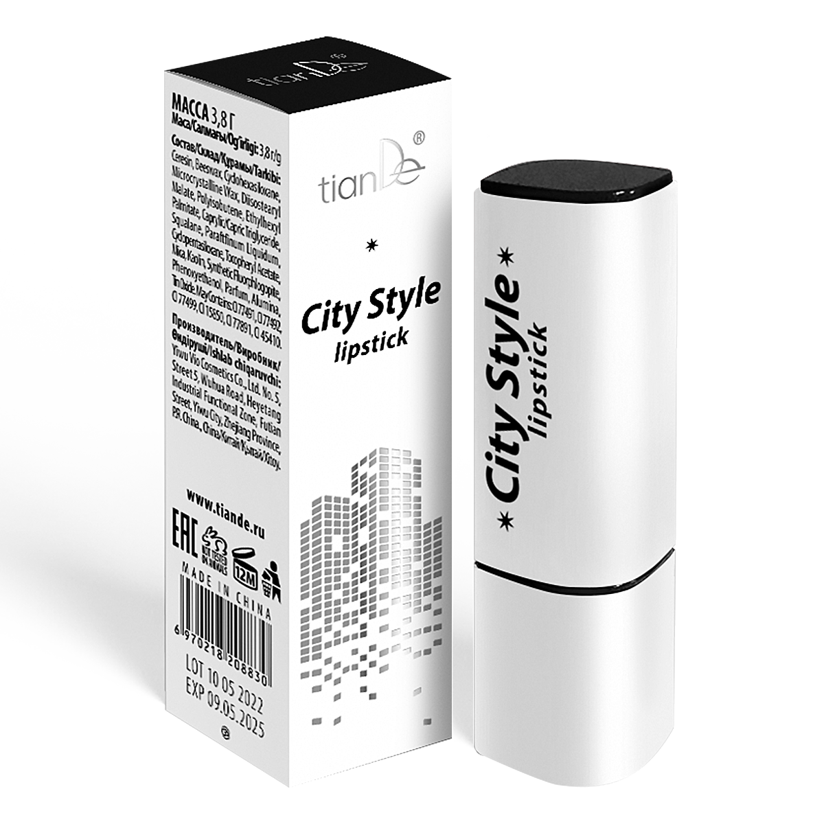 80409 Κραγιόν City Style με μεταξένιο αποτέλεσμα 3,5 g