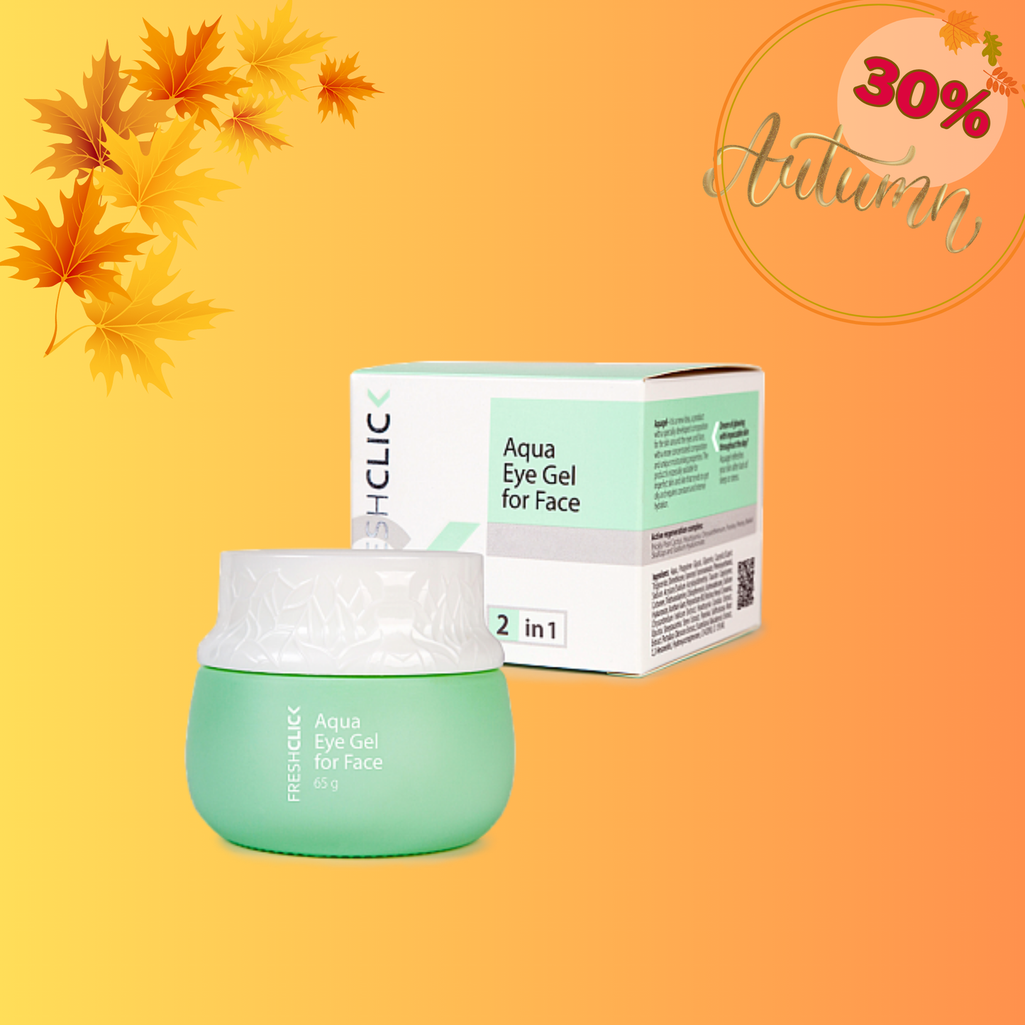 -30% 17003 Aqua gel ματιών και προσώπου FreshClick