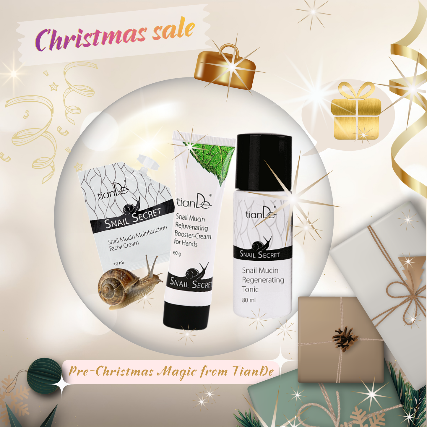 1+1=3 SNAIL SECRET: ΝΕΟΤΗΤΑ ΠΟΥ ΔΙΑΡΚΕΙ