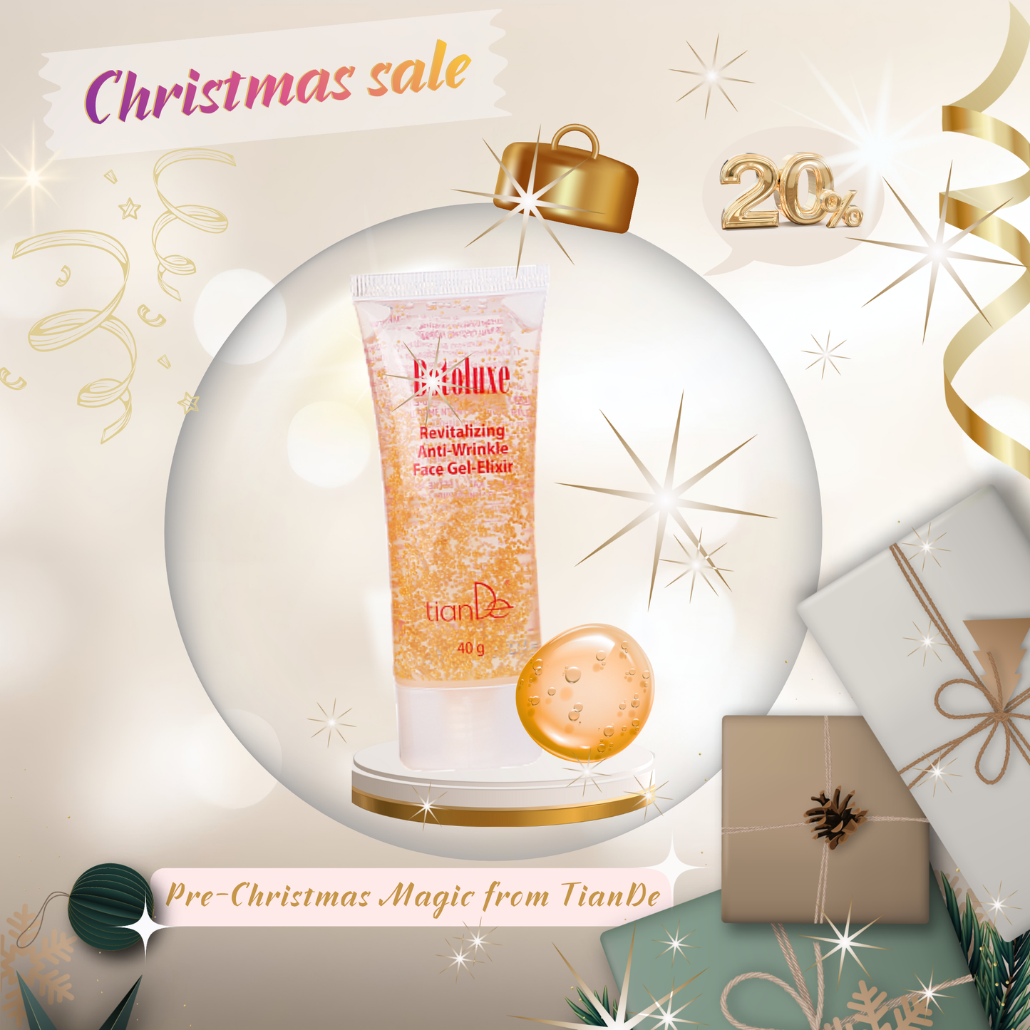 ΣΟΥΠΕΡ ΤΙΜΗ! Αναζωογονητικό τζέλ-ελιξίριο κατά των ρυτίδων Botoluxe