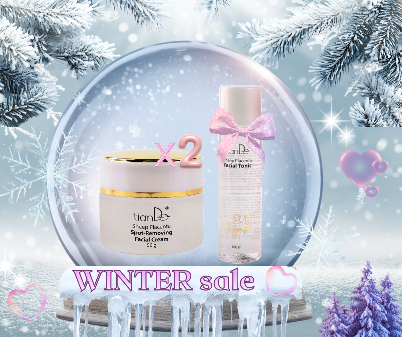 1+1=3 – ΔΙΠΛΟ ΑΠΟΤΕΛΕΣΜΑ: ΛΕΙΑ ΕΠΙΔΕΡΜΙΔΑ + ΚΑΘΑΡΗ ΟΨΗ