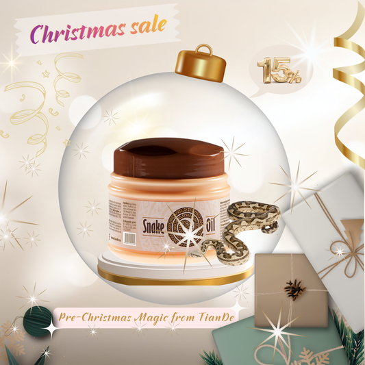 -15% Ενισχυτική μάσκα μαλλιών Λίπος Φιδιού