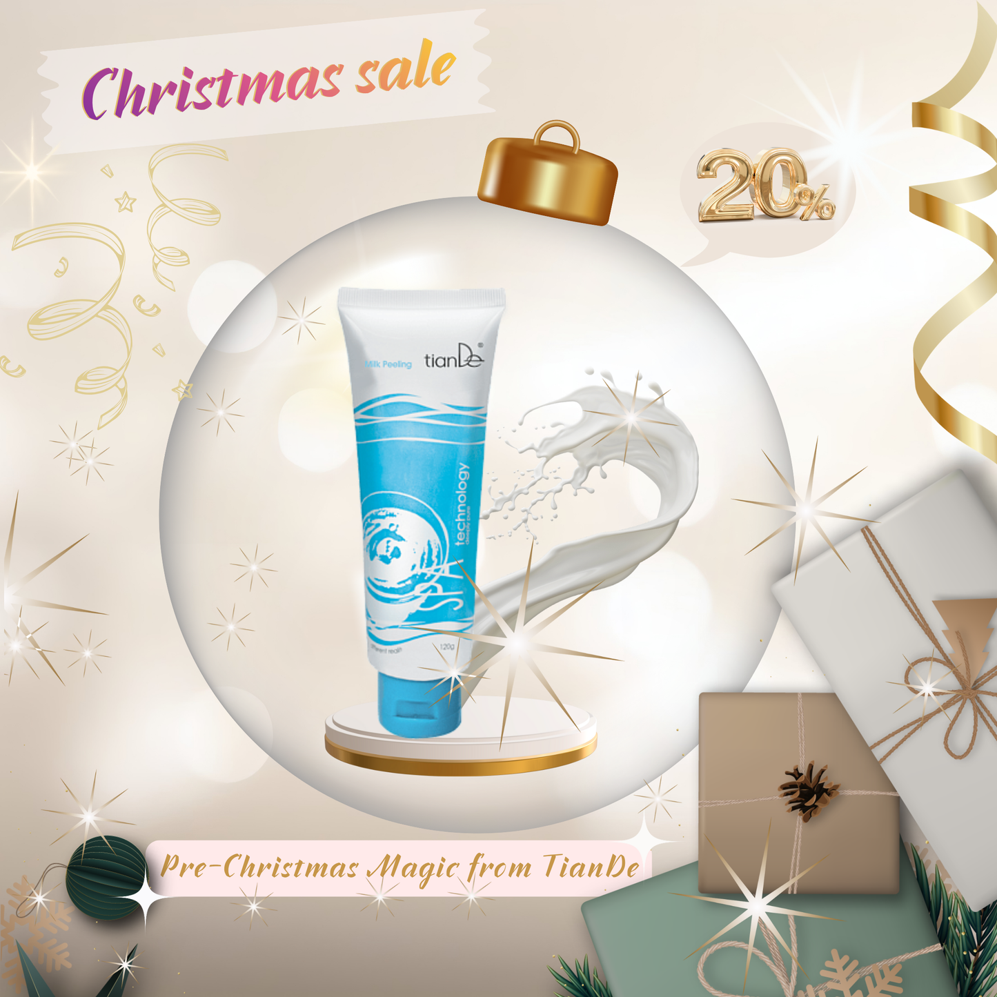 -20% Πήλινγκ με γάλα