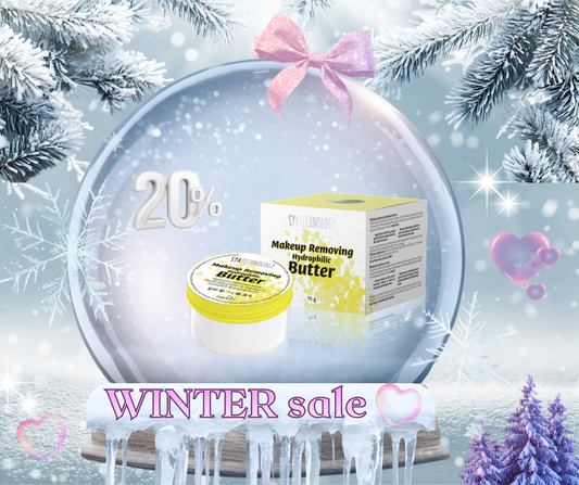 -20% Υδρόφιλο βούτυρο για ντεμακιγιάζ