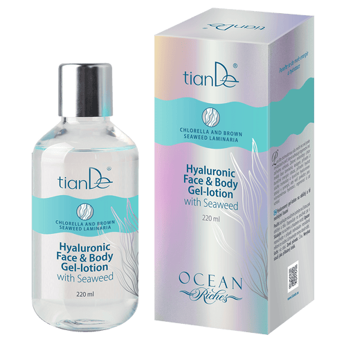 Τζελ-λοσιόν προσώπου και σώματος με υαλουρονικό οξύ και θαλάσσια φύκια κωδικός 36006