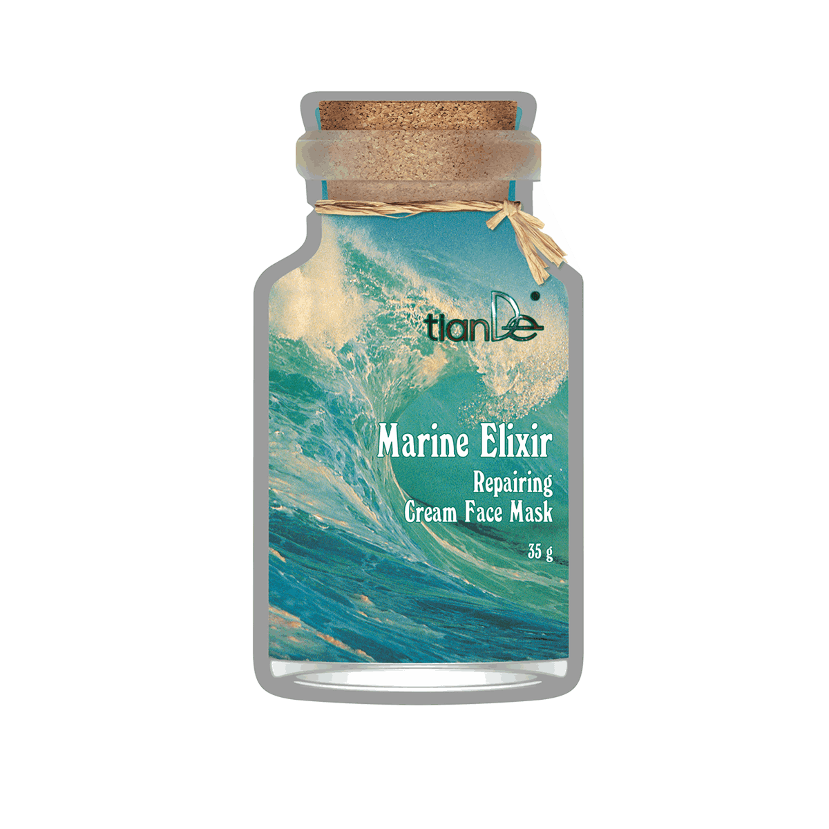 Κρεμώδης μάσκα προσώπου επανόρθωσης Marine elixir κωδικός 50111
