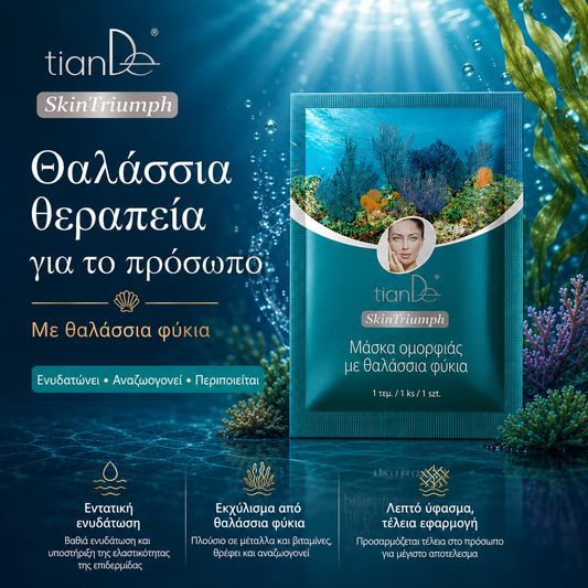 -15% Μάσκα ομορφιάς Skin Triumph «Με θαλάσσια φύκια»