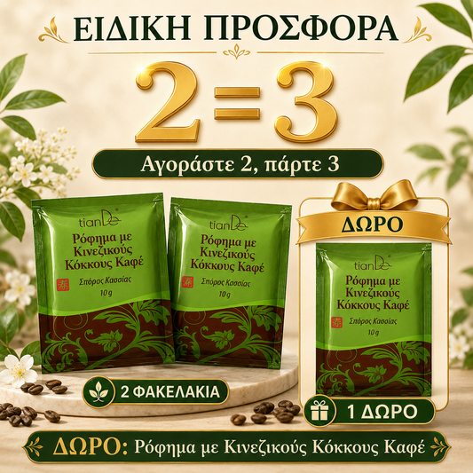 «Ενέργεια καφέ 2=3»
