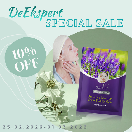 -10% Μάσκα ομορφιάς για το πρόσωπο «Λεβάντα της Προβηγκίας»