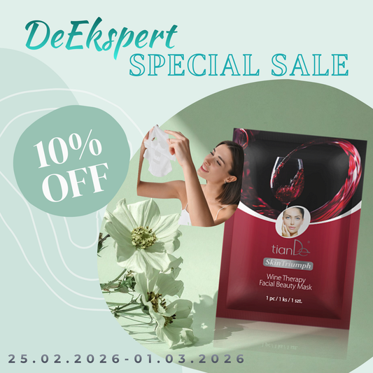 -10% Μάσκα ομορφιάς για το πρόσωπο «Οινοθεραπεία»